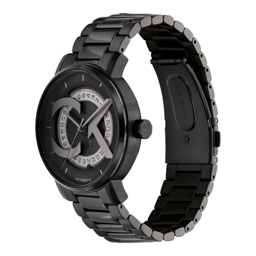 Montre Calvin Klein Iconic Automatic Noir - Montres Homme | Histoire d&rsquo;Or