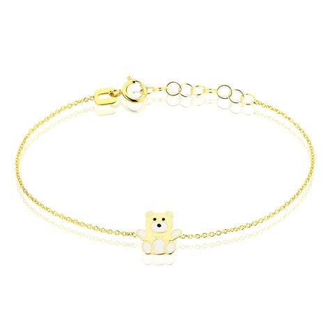 Bracelet Mae Ourson Or Jaune - Bracelets Enfant | Histoire d&rsquo;Or