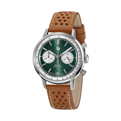 Montre Lip Rallye Meca-Quartz Vert - Montres Homme | Histoire d’Or