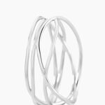 Bague Paros Argent Blanc - Bagues fantaisie Femme | Histoire d&rsquo;Or