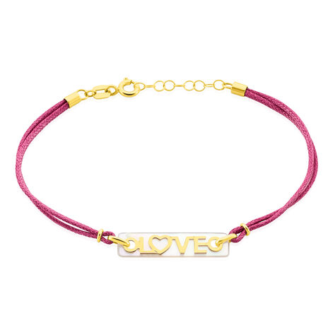 Bracelet Dorice Or Jaune Nacre - Bracelets Coeur Femme | Histoire d’Or