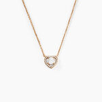 Collier Alais Plaqu&eacute; Or Jaune Oxyde De Zirconium - Colliers fantaisie Femme | Histoire d&rsquo;Or