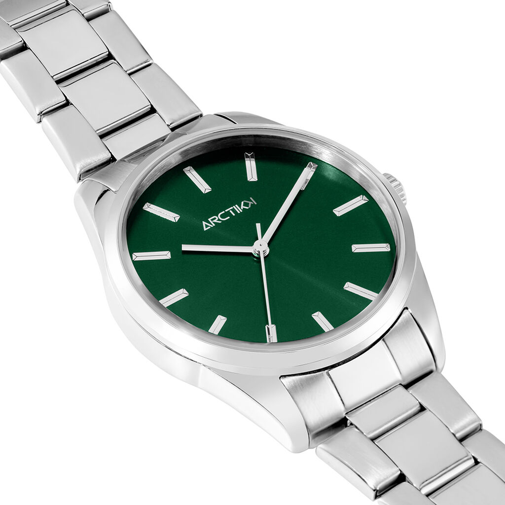 Coffret De Montre Arctik Canop&eacute;e Vert - F&ecirc;te des p&egrave;res Homme | Histoire d&rsquo;Or