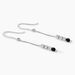 Boucles D'oreilles Pendantes Cyprielle Argent Blanc Pierre De Synthese - Boucles d'oreilles fantaisie Femme | Histoire d’Or