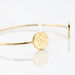 Bracelet Jonc Blanka Plaqué Or Jaune - Bracelets fantaisie Femme | Histoire d’Or