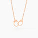 Collier Argent Rose Kim - Ras de cou Femme | Histoire d’Or