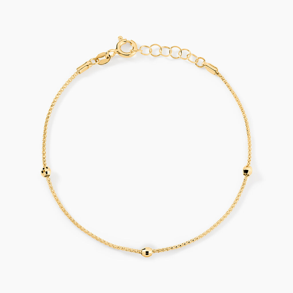 Bracelet Assiba Or Jaune - Bijoux sans pierre Femme | Histoire d&rsquo;Or