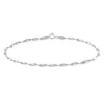 Bracelet Izar Torsadee Or Blanc - Bracelets Femme | Histoire d&rsquo;Or