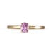 Bague Lily Or Rose Quartz - Bagues solitaires Femme | Histoire d’Or