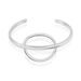 Bracelet Jonc Timie Acier Blanc - Bracelets fantaisie Femme | Histoire d’Or