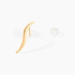 Boucles D'oreilles Pendantes Merone Vagues Or Jaune - Boucles d'oreilles pendantes Femme | Histoire d&rsquo;Or