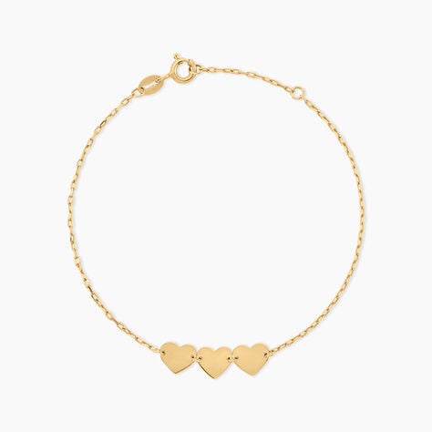 Bracelet Lova Argent Dor&eacute; A L'Or 750/1000 - F&ecirc;te des m&egrave;res Femme | Histoire d&rsquo;Or