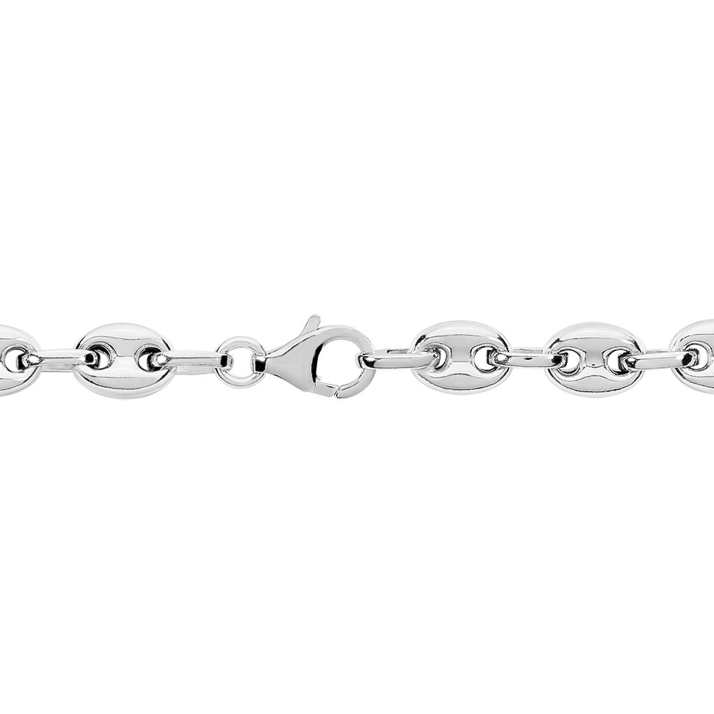 Bracelet Carrus Argent Blanc - Bracelets chaîne Homme | Histoire d’Or