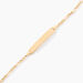Bracelet Identite Bebe Or Jaune Bartolomee