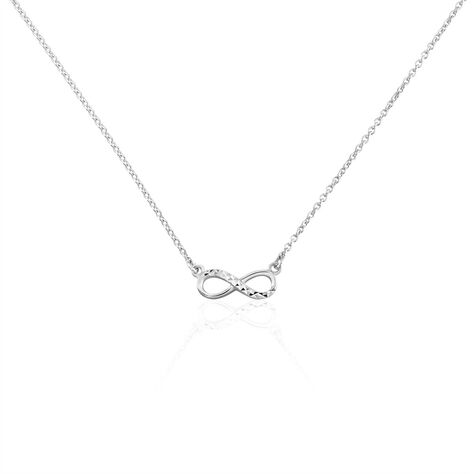 Collier Argent Blanc Teoxane - Colliers fantaisie Femme | Histoire d’Or