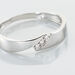 Bague Daphne Or Blanc Diamant - Bagues avec pierre Femme | Histoire d’Or