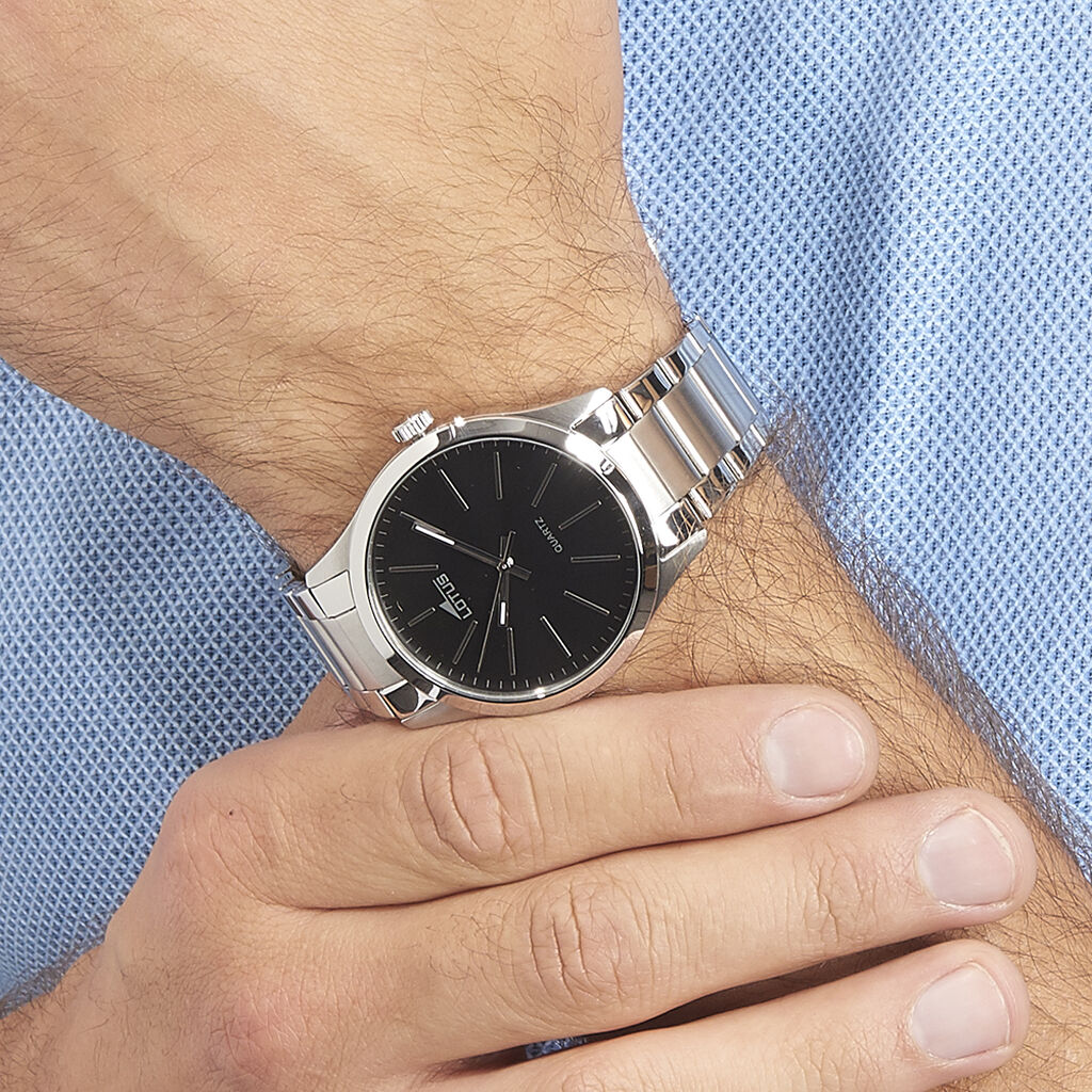 Montre Lotus Smart Casual Noir - Montres Homme | Histoire d’Or