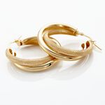 Cr&eacute;oles Orthys Or Jaune - Boucles d'oreilles cr&eacute;oles Femme | Histoire d&rsquo;Or