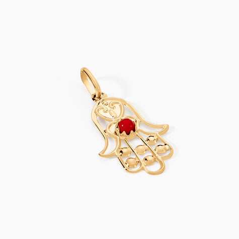 Pendentif Or Jaune Pierre D'imitation - Nouveautés Famille | Histoire d’Or