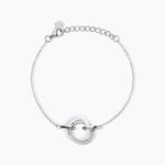 Bracelet Grizzel Argent Blanc Oxyde De Zirconium - Bracelets Femme | Histoire d&rsquo;Or