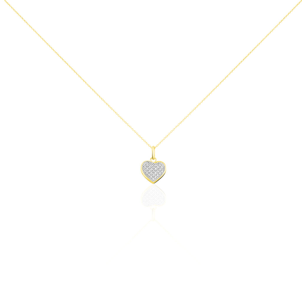 Collier Salviane Or Jaune Oxyde De Zirconium - Colliers Femme | Histoire d’Or