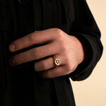 Chevali&egrave;re Eimhin Or Jaune Oxyde De Zirconium - Bagues de fian&ccedil;ailles Homme | Histoire d&rsquo;Or