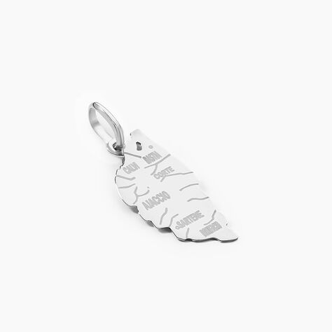Pendentif Gaietana Corse Or Blanc - Pendentifs Famille | Histoire d’Or