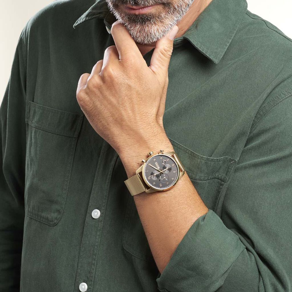 Montre Boss Skymaster Noir - Montres Homme | Histoire d’Or