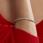 Bracelet Lou-anne Argent Blanc Oxyde De Zirconium Blanc - Bracelets Femme | Histoire d&rsquo;Or