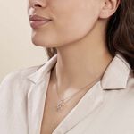 Collier Estina Argent Blanc - Colliers fantaisie Femme | Histoire d&rsquo;Or