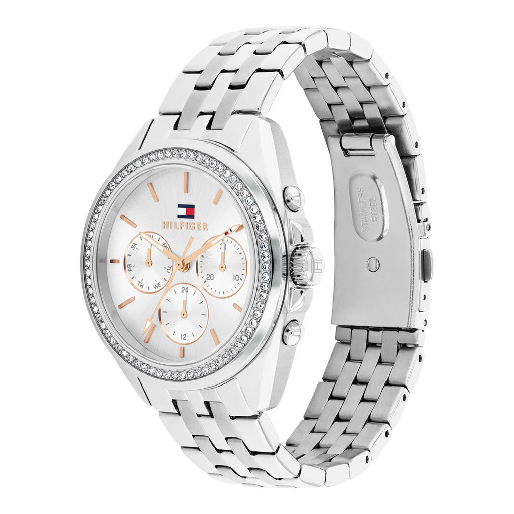Montre Tommy Hilfiger Mellie Argent&eacute; - Montres Femme | Histoire d&rsquo;Or