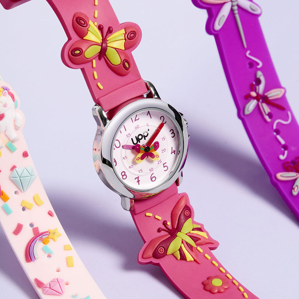 Montre Upp Fuzzy Rose - Montres Enfant | Histoire d’Or