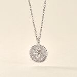 Collier Argent Blanc Hosni - Colliers Zodiaque Homme | Histoire d&rsquo;Or