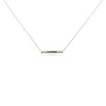 Collier Alexander Argent Blanc Oxyde De Zirconium - Colliers fantaisie Femme | Histoire d&rsquo;Or