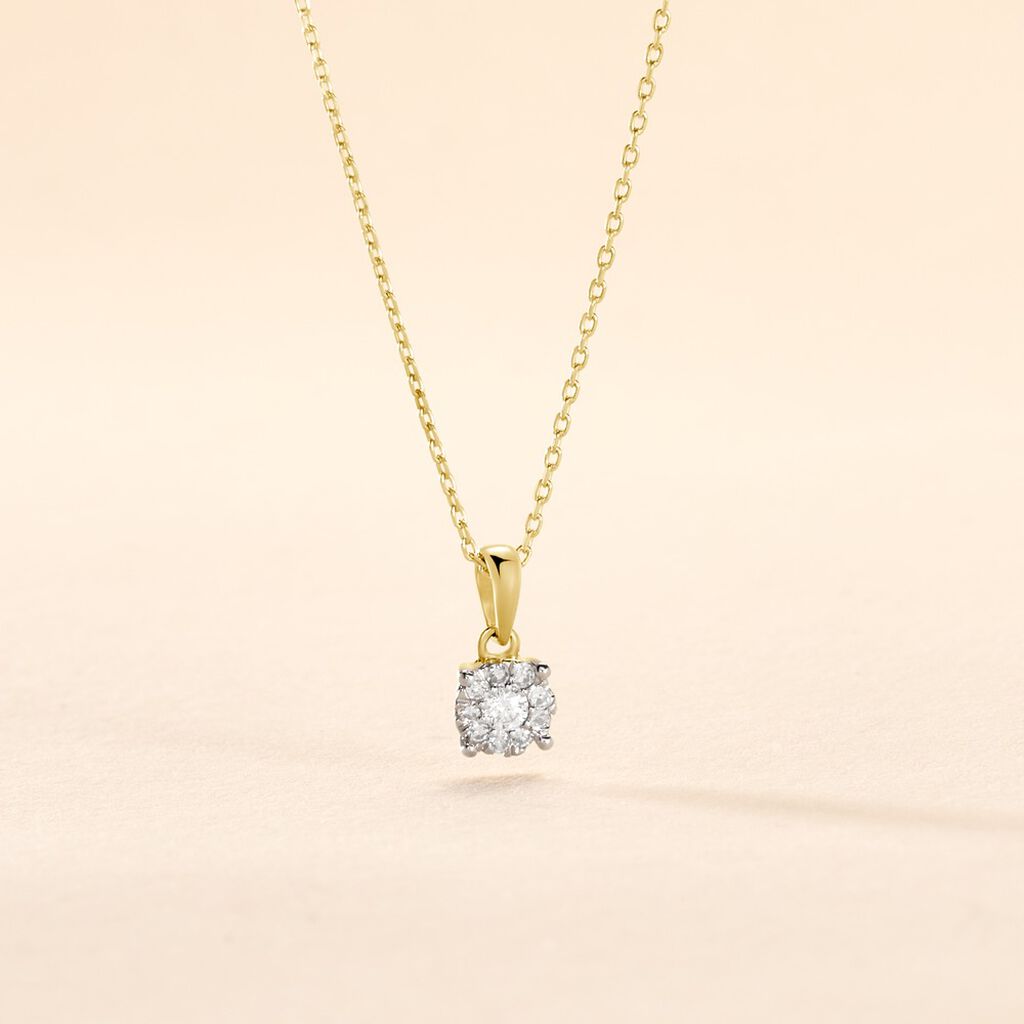 Collier Artemis Or Jaune Diamants - Colliers Femme | Histoire d&rsquo;Or