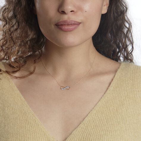 Collier Maryeme Infini Diamante Or Jaune - Colliers Femme | Histoire d’Or