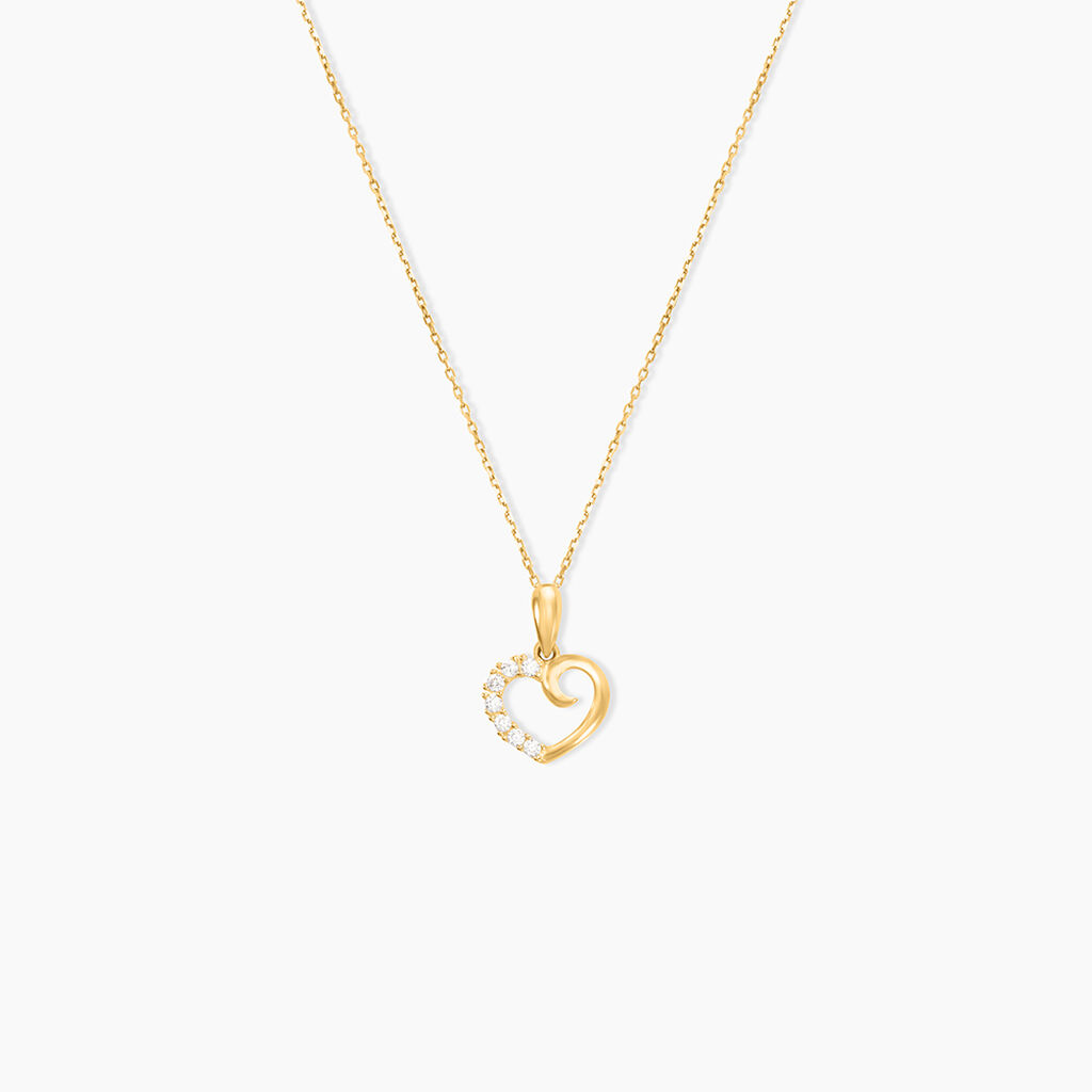 Pendentif Aereda Or Jaune Oxyde De Zirconium - Pendentifs Femme | Histoire d’Or
