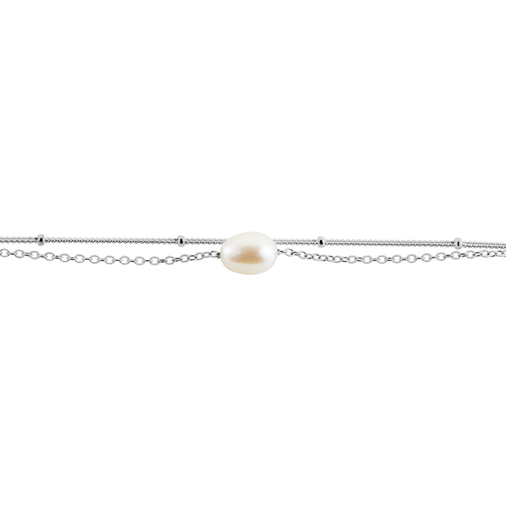 Bracelet Savino Argent Perle De Culture - Bracelets fantaisie Femme | Histoire d’Or