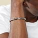 Bracelet Noah Maille Gourmette Acier Blanc - Bracelets fantaisie Homme | Histoire d’Or