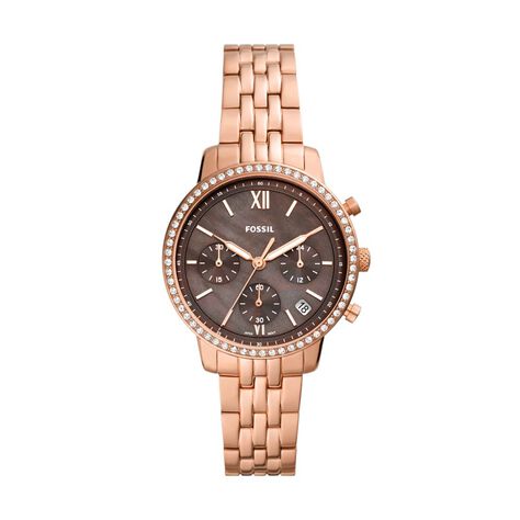 Montre Fossil Neutra Noir - Montres Femme | Histoire d’Or