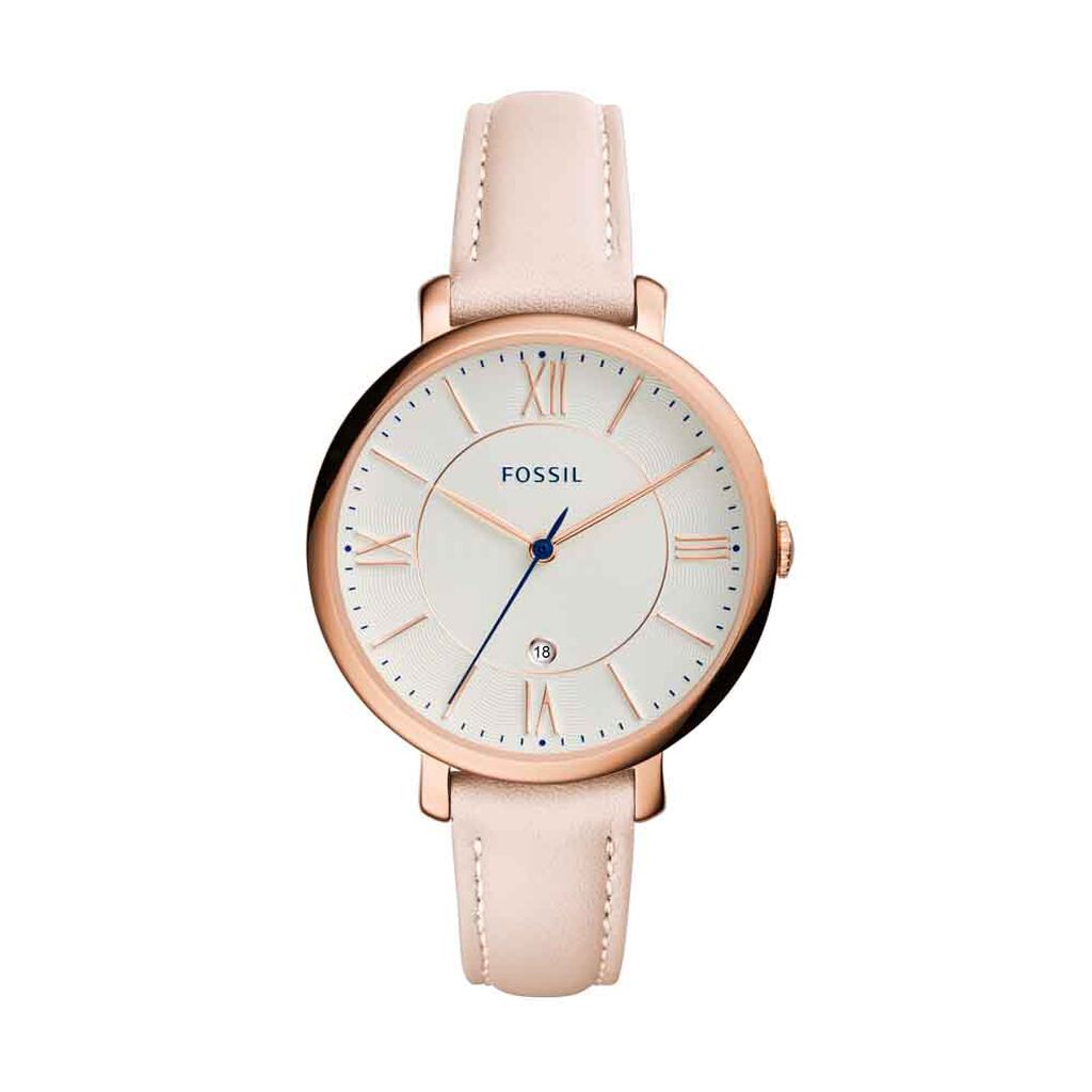 Montre Fossil Jacqueline Blanc - Montres Femme | Histoire d&rsquo;Or