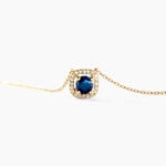 Collier Cosimo Or Jaune Saphir Diamant - Colliers Femme | Histoire d&rsquo;Or