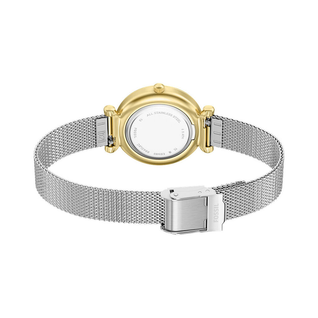 Montre Fossil Carlie Mini Nacre Blanche - Montres Femme | Histoire d&rsquo;Or