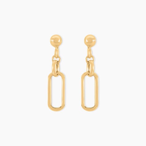 Boucles D'oreilles Pendantes Escape Or Jaune - Boucles d'oreilles pendantes Femme | Histoire d’Or