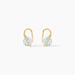 Boucles D'oreilles Puces Or Jaune Berecyntia Topaze - Clous d'oreilles Femme | Histoire d’Or