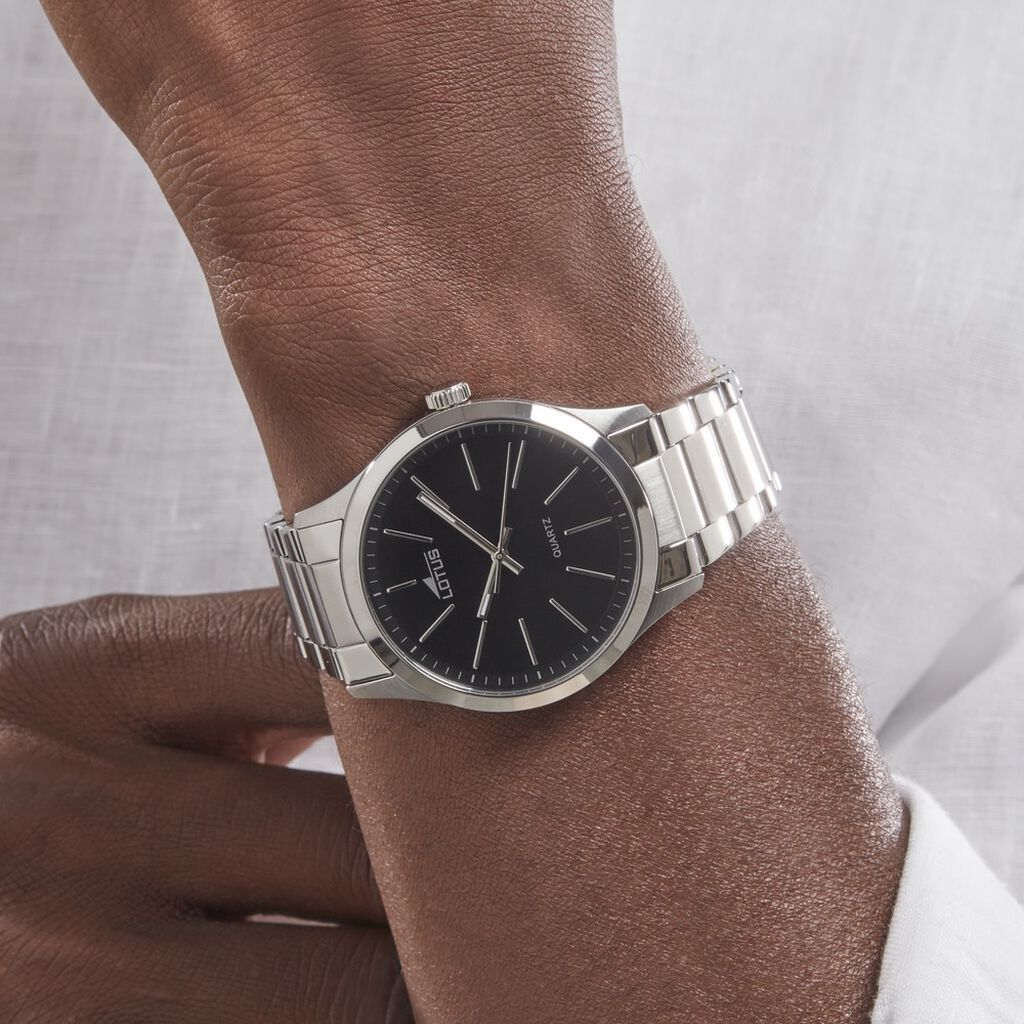 Montre Lotus Smart Casual Noir - Montres Homme | Histoire d’Or