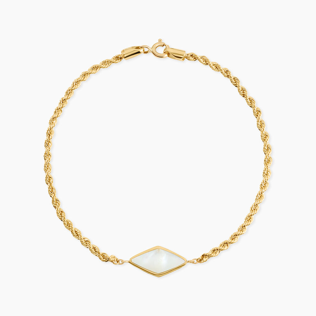 Bracelet Jerry Or Jaune Nacre - Bracelets Femme | Histoire d&rsquo;Or