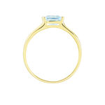Bague Or Jaune Crarus Topaze - Bagues solitaires Femme | Histoire d&rsquo;Or