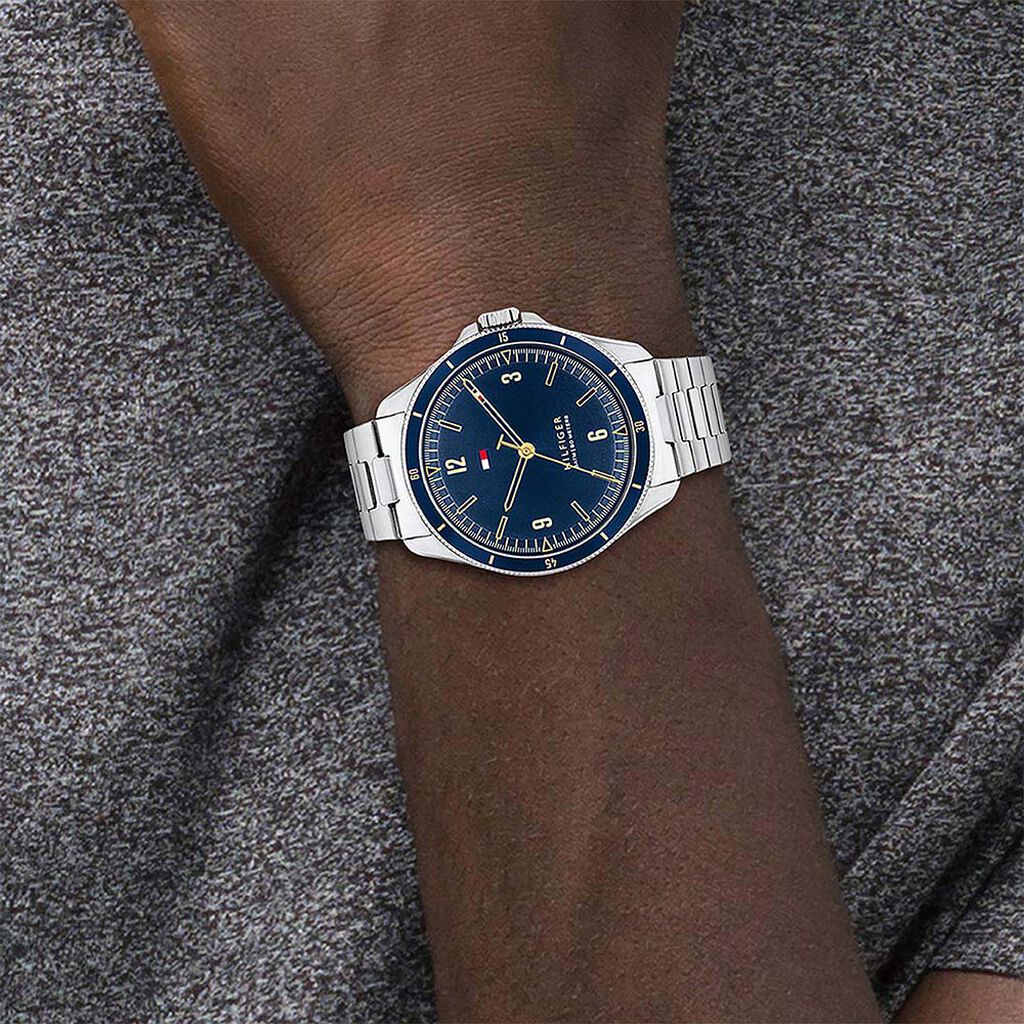 Montre Tommy Hilfiger Maverick Bleu - Montres Homme | Histoire d’Or