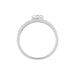 Bague Solitaire Efisia Argent Blanc Oxyde De Zirconium - Bagues solitaires Femme | Histoire d’Or